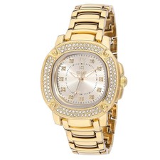 Invicta Montres Prestige X Women's Watch 35mm Yellow Gold Tone MPW-0188 New