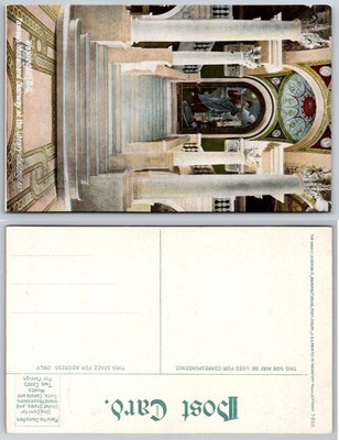 Cathedral Interior Staircase Postcard