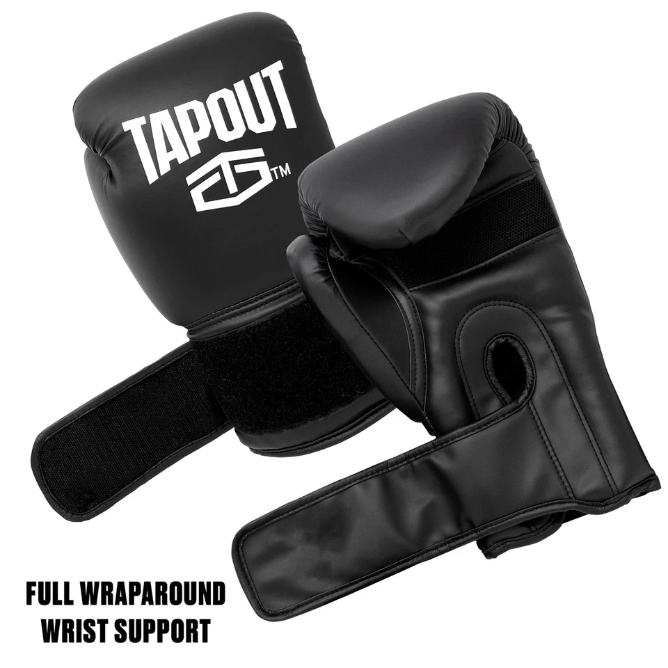 TAPOUT Set de boxeo 10 oz Guantes, Sombrero, Vendas para las manos, Protector bucal, Bolsa | Trai... Foto 3 de 4