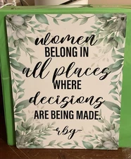 Wood Hanging Sign 8 X 12