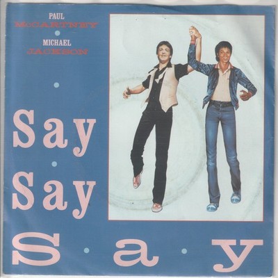 Paul McCartney & Michael Jackson   Say say say  Ode to a Koala Bear Odeon   1983