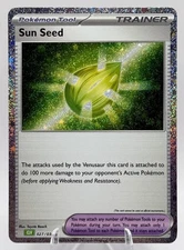 Sun Seed 27/34 Pokemon: Trading Card Game Classic Holo Rare - NM