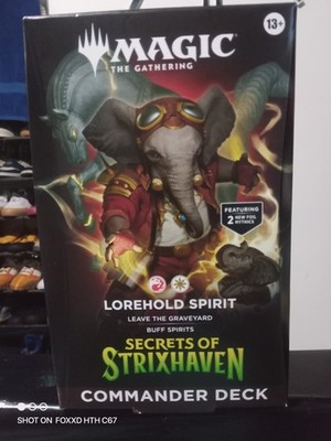 Magic: The Gathering Lorehold Spirit Commander Deck Strixhaven
