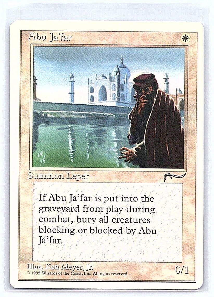 ABU JA'FAR UC CHRONICLES MTG CARD