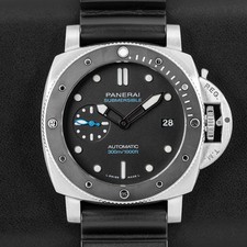 Panerai Submersible Men's Black Watch - PAM00683
