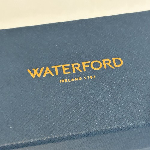 Waterford Kristall LEERKARTON NUR 4,75" OHNE Einsätze blau Aufbewahrung Andenken - Bild 8 von 14