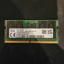 SK Hynix 16GB DDR5 SODIMM Laptop RAM HMCG78MEBSA092N PC5-4800B