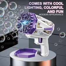  New Bubble Gun - Suitable For Outdoor Play And Parties,Enjoy Bubble Fun At Any
