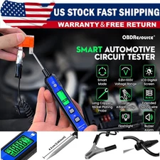 Circuit Tester 12V/24V Car Battery Tester Electrical Power Probe Diagnostic Tool