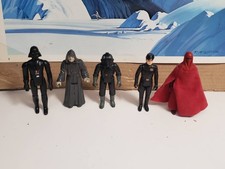 Imperial Army Imperial guard TIE fighter pilot 5 figures lot vintage star wars