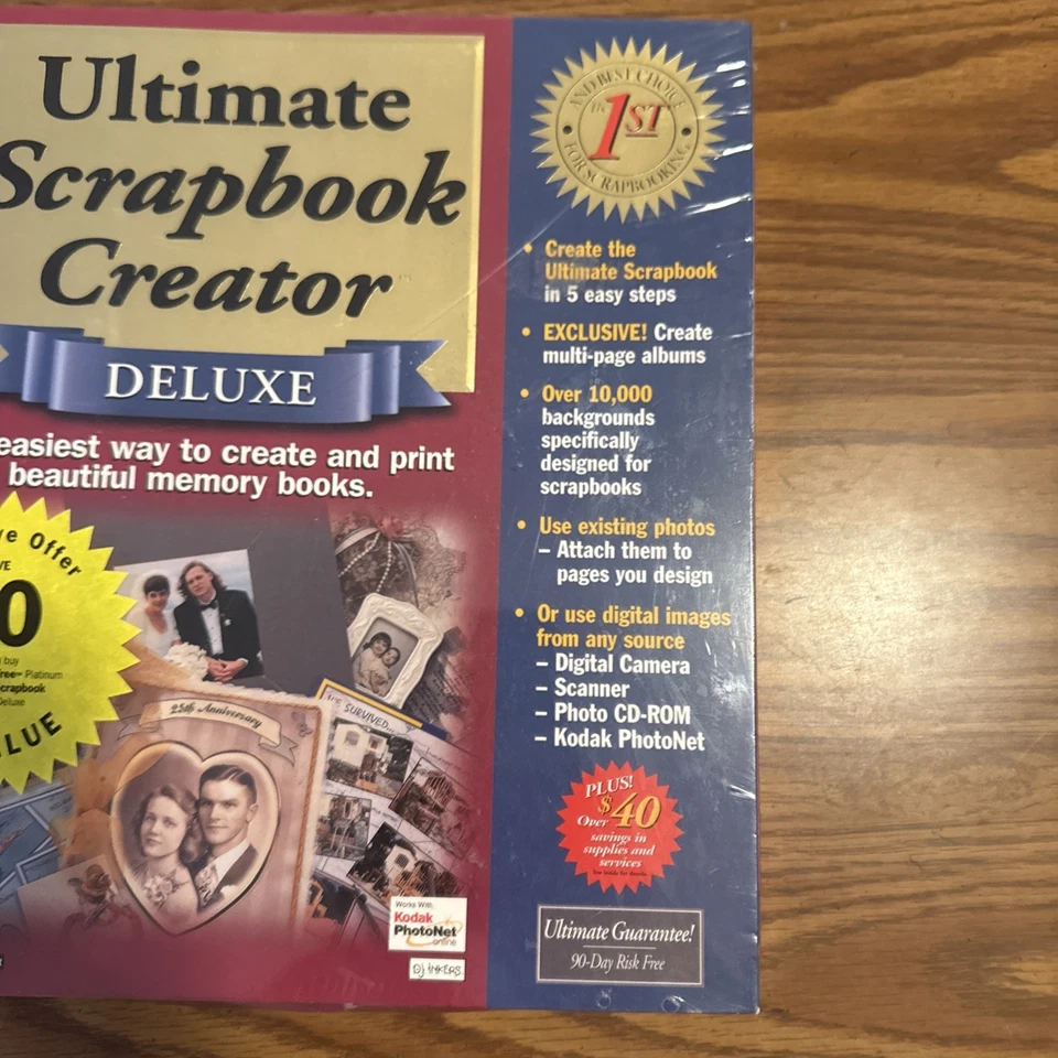 Software lacrado Ultimate Family Tree Platinum e Ultimate Scrapbook Creator - Imagem 2 de 4