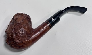 Very Nice Vintage Ascorti New Dear Italy Handmade KS Bent Tobacco Pipe