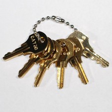 6 CAT Key Set CAT15, CAT30, CAT35, CAT45, CAT60, CAT75