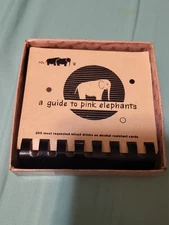 A Guide To Ink Pink Elephants Cocktail Maker Book,mc 1957 Edition