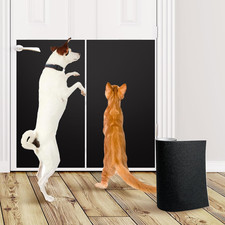 Self-Adhesive Dog  Cat Nail File Scratcher 17"x16Ft Cuttable Pet Sandpaper Pad