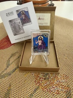 25 euro SILBER SILVER VATIKAN VATICANO 2025 proof Pasqua di Resurrezione