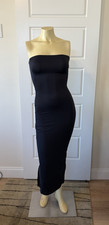 Windsor Black Strapless Long Formal Bodycon Dress Sz XS