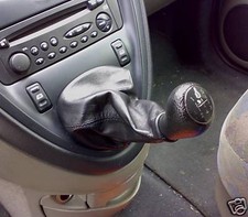 CITROEN XSARA PICASSO CUIR SOUFFLET LEVIER PELLE NERA Only Leather