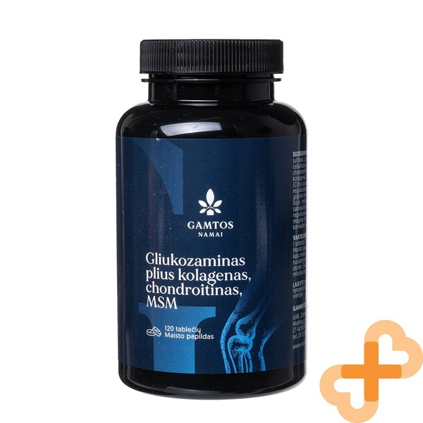 Gamtos Namai Glukosamin Plus Kollagen Chondroitin Msm 120 Tabletten Joint Health-image