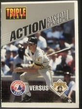 1993 Leaf Triple Play Action Baseball #1 Of 30