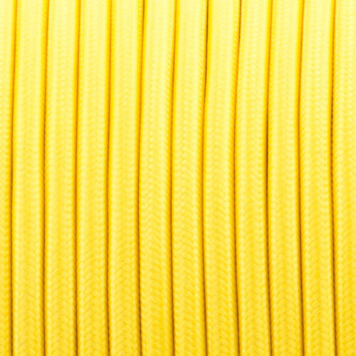 TextilKabel 3 Kern Rund Geflochten Stoff Kabel Vintage Elektrisch Flexibel Seil - Bild 17 von 28