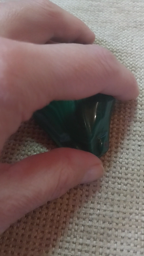Malachite Frog Ornament, hand carved 3 inch, 154g, healing stone - Video 1 of 1