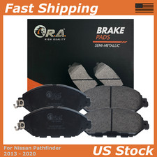 Front Disc Brake Pads semi-met for 2013 - 2020 Nissan PATHFINDER 3.5L SL SV