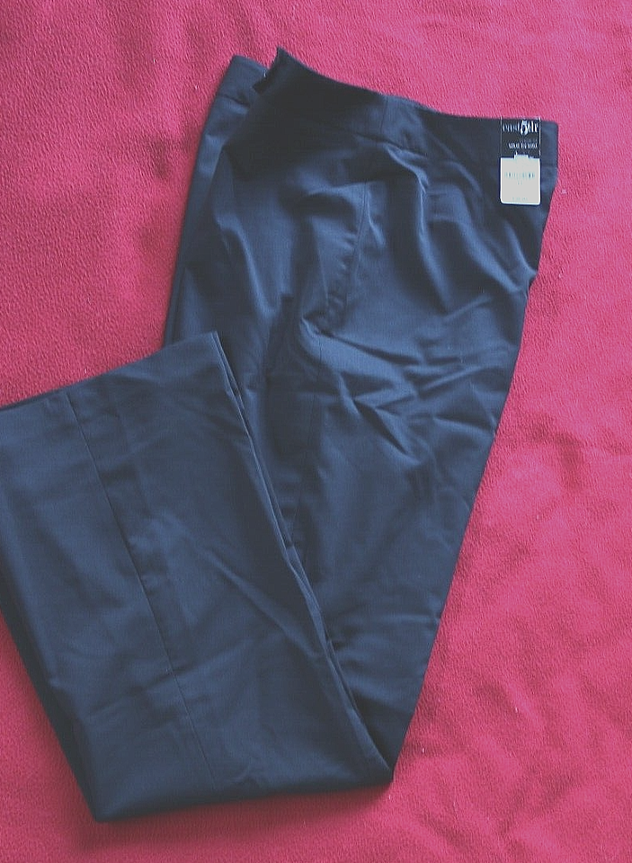 East 5th Brand Black Slacks size 14 retail $36 Classic Fit | eBay
