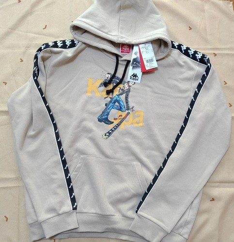 One Piece X Kappa Collaboration Pullover Hoodie Color Beige Size Xl Men S New Ebay