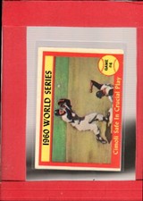 1961 Topps #309 World Series Game 4 (Cimoli is Safe in Crucial Play) EX ID:58685