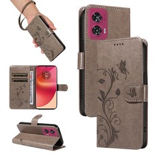 Magnetic Flip Card Wallet Phone Case For Motorola Moto E20 E40 G23 G05 Edge 60