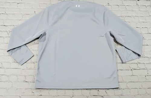 Under Armour Rival Crew Sweatshirt Grey 1362873-011 MENS SIZE SMALL - 第 5/6 張圖片