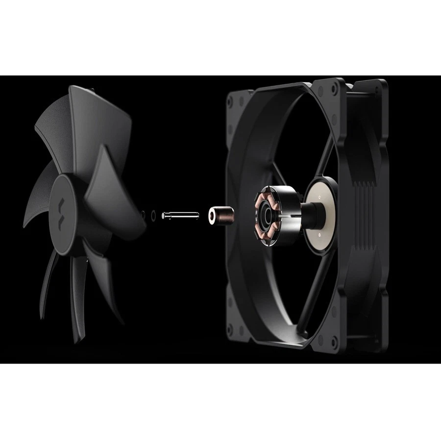 Factal Design FDFANDYNX2GP18PWMBK Dynamic X2 PWM GP-18 180 mm Computer Case Fan - Image 3 of 4