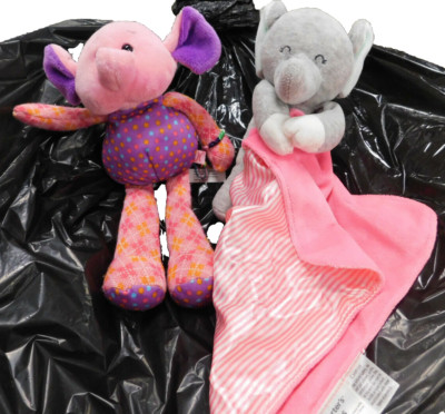 Lot Ganz Nakamas Friendship Bracelet Elephant Savanna Plush Carters Baby Blankie