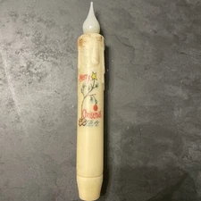 Charlie Brown Christmas tree Battery Taper Candle with Timer