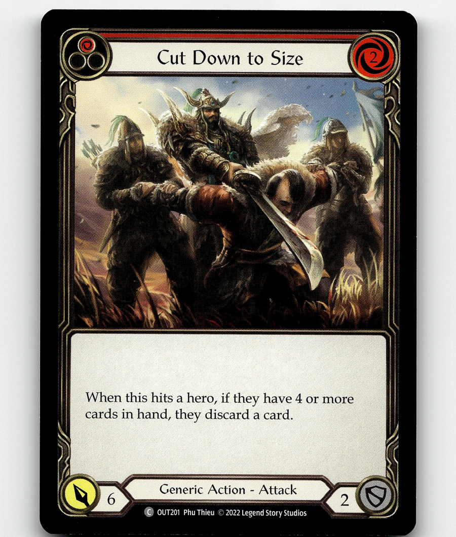 flesh and blood card size A Simple Guide To Flesh And Blood's Card Rarities And Editions