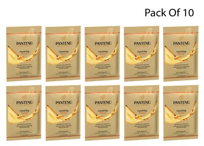 Pantene Pro-V Gold Series Repairing Mask Treatment, 1.7 fl oz (Pack Of 10)