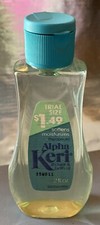 ALPHA KERI Shower  Bath Oil 2 Fl Oz Travel Size Bottle For Dry Skin Care NOS
