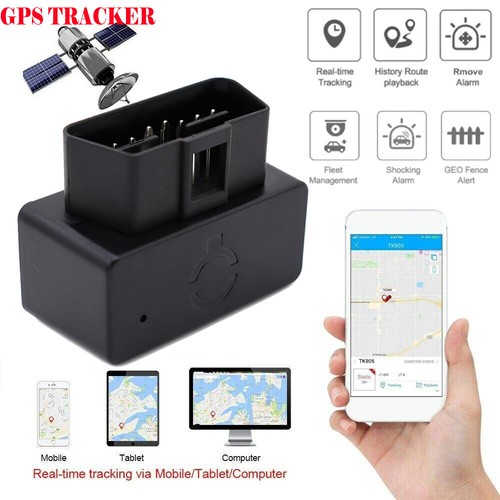 OBD2 GPS Tracker Real Time Vehicle Tracking Device OBD II Car Truck Locator 2G - Picture 3 of 10
