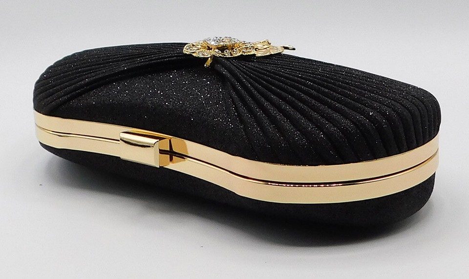Love Shaped Rhinestone Elegant Party Handbag