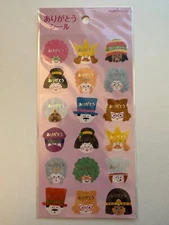 Mind Wave Faces Sticker Sheet