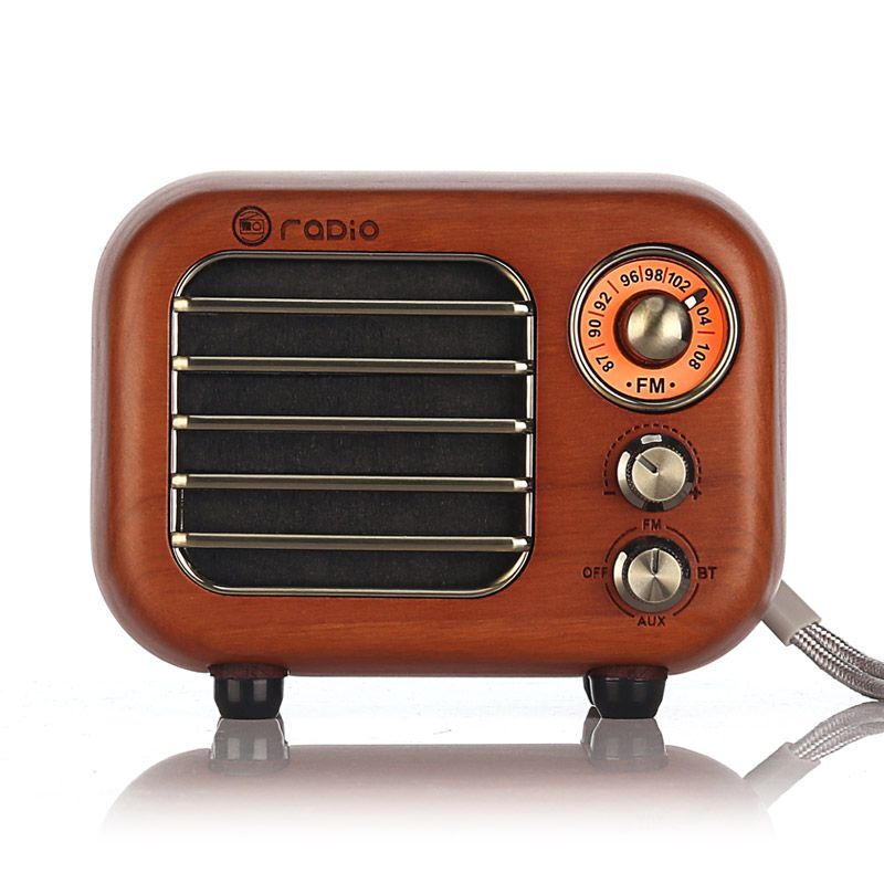 Radio-FM rétro et haut-parleur sans fil R918-A/C pour réveiller la nostalgie
