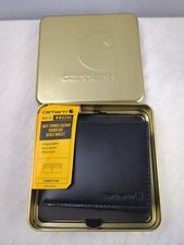 Carhartt Rough Cut Bifold Wallet Carhartt Logo Debossed On Exterior And Interior