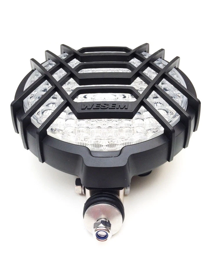 Arbeitsscheinwerfer Arbeitslampe Arbeitsleuchte Halogen H3 Schutzgitter LKW - Bild 3 von 4