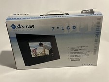 A star 7 Inch LCD Video Picture Frame