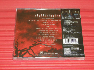4BT 2017 JAPAN CD THE BLACK DAHLIA MURDER NIGHTBRINGERS | eBay