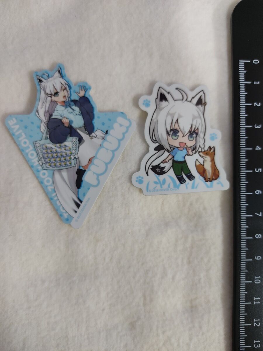 Shirakami Fubuki×Show by rock! hololive×Sanrio Collaboration sticker Japan  only