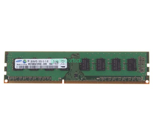 2GB 2 GB DDR3 PC3- 10600U 1333MHz NON-ECC Memory DIMM RAM Desktop do Samsung - Zdjęcie 1 z 10