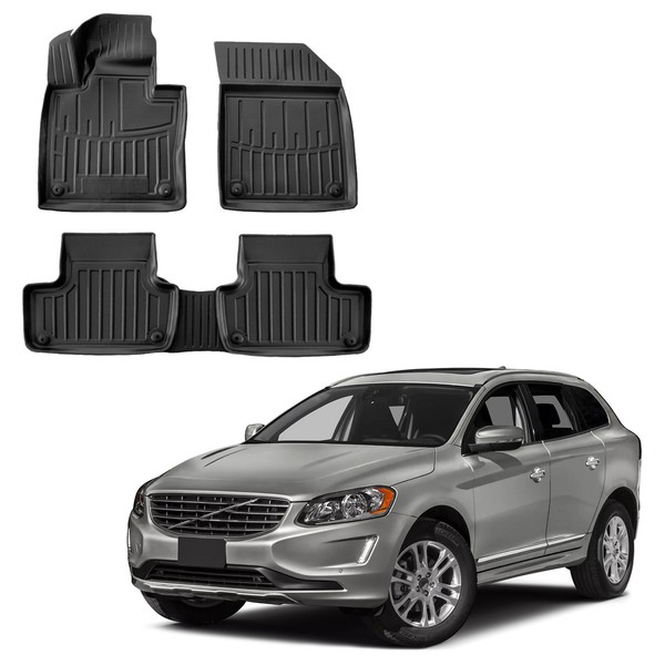 Gummi FußMatten Gummimatten FüR Volvo XC60 Ab 2017 Scoutt-image