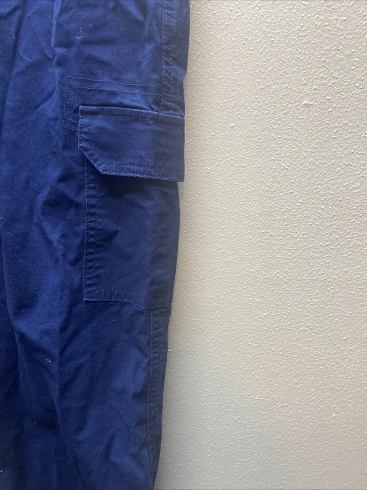 Pantalones de chándal Lands End para niños XL 14-16 azul marino uniforme náutico Academia Foto 2 de 4